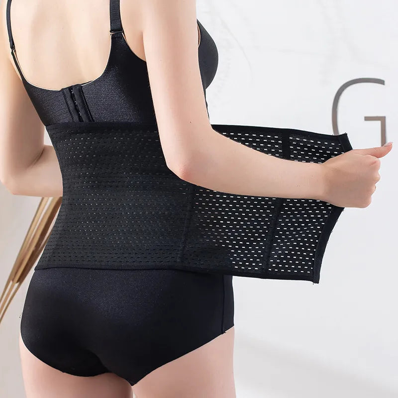 Women’s breathable waist trainer shaping belt cincher
